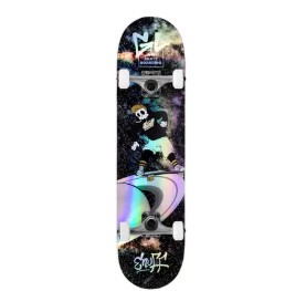 Skully Hologram Skateboard Completo