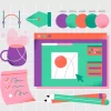 ilustración diseño gráfico